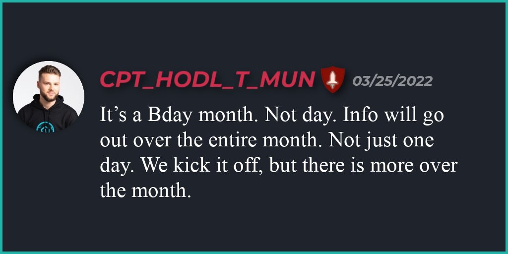 SFMInsider's tweet photo. This March is SafeMoon's 1st birthday month! Who is excited to unwrap some presents?! 🥳��

#SafeMoon #SafeMoonsBday #SafeMoonArmy https://t.co/8Ak4vko7fR