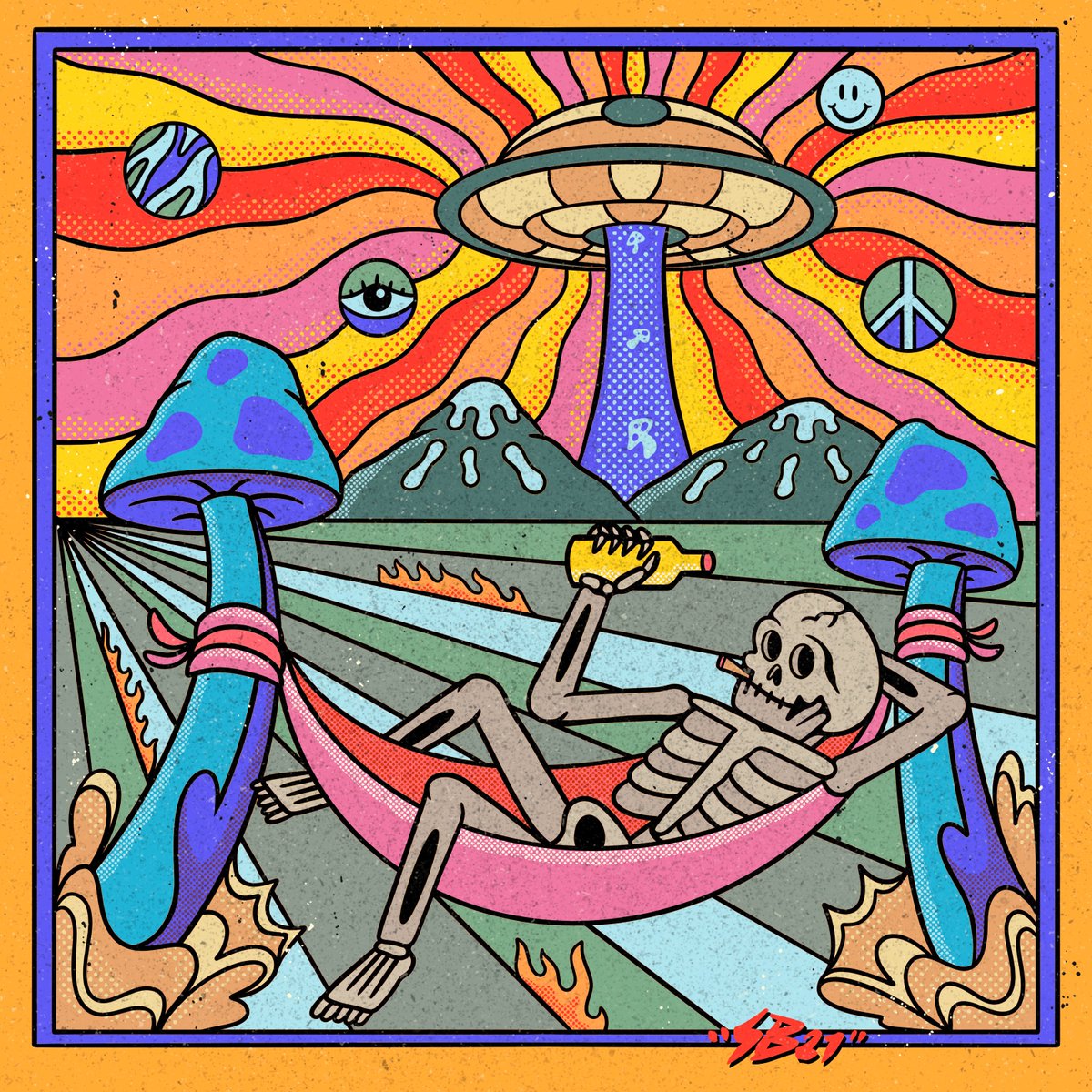 GM. It all starts with supporting those around you!✌🏼❤️‍🔥🍄
(Make peace, not war. 2019)