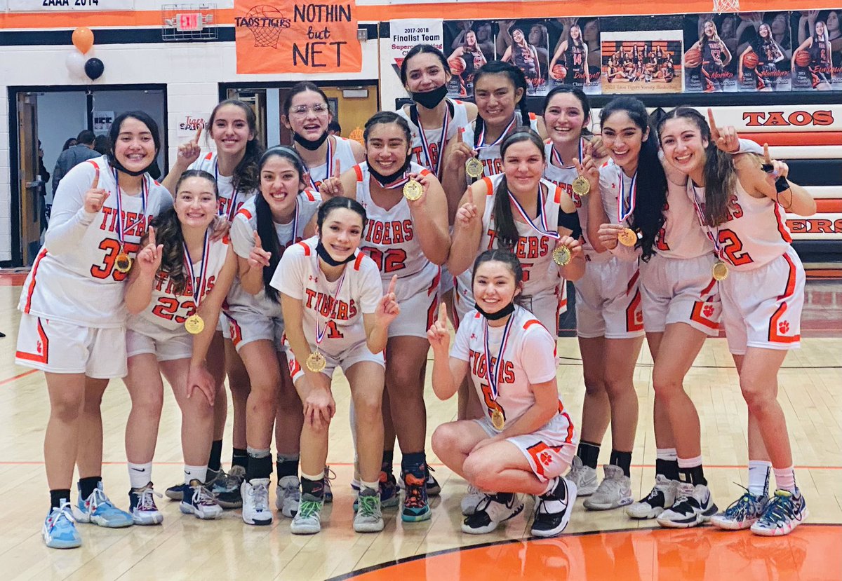 D2-4A UNDEFEATED DISTRICT CHAMPIONS!!! 15 win streak. Blessed to be a part of this squad. Grateful to be a Taos Tiger. Now it’s time to prep for State!!!! <a href="/ely_adventures/">Valerie Ely</a> <a href="/DaemonEly/">Daemon Ely</a> <a href="/TilomaiPea/">Tilomai Pea</a> <a href="/madelynnq011/">Madelynn Quintana</a> <a href="/MarikaMoyer/">Marika Moyer</a> <a href="/vallmares/">val</a> <a href="/floresssst15/">tatiana</a> <a href="/Dahnyell4/">Dahnyell</a>