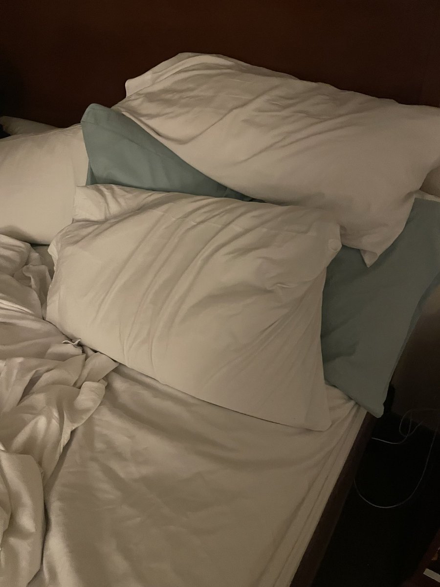 Paulina40cityx's tweet photo. Is this too many pillows?!? 😂 https://t.co/G5HhcUvMv1