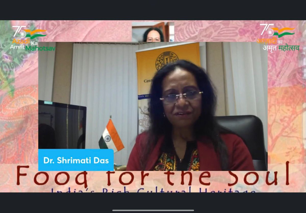 h1ynh1's tweet photo. #AmritMahotsav 
Food for the Soul... India’s Cultural Heritage of diversified genres of music and dance.. A talk by Dr ShriMati Das followed by Music and Dance presentation by GTICC, Mexico

@iccr_hq @IndEmbMexico @ktuhinv @DrShrimati https://t.co/H7QoLl82Si