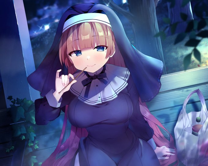 『真夜中だけが僕たちの救い ～ちょっとわるいシスター、真理愛～』【CV.原奈津子】 RaRo https://t.co/hYXGy3Sgpe
こちらの作品のイラストを担当させていただきました! 