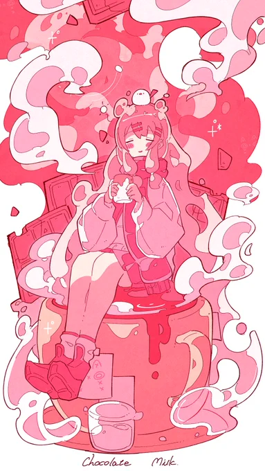 ほっとチョコレートミルク 