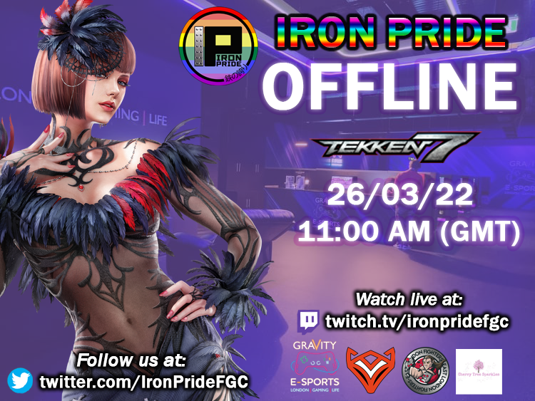ONE MONTH LEFT!

That's right, it's one month today till our first offline tournament for #Tekken7 

Remember it's Round Robin into Top 16 Double Elimination Bracket and we have prizes for the Top 3 Players.

Sign Up: smash.gg/tournament/iro…