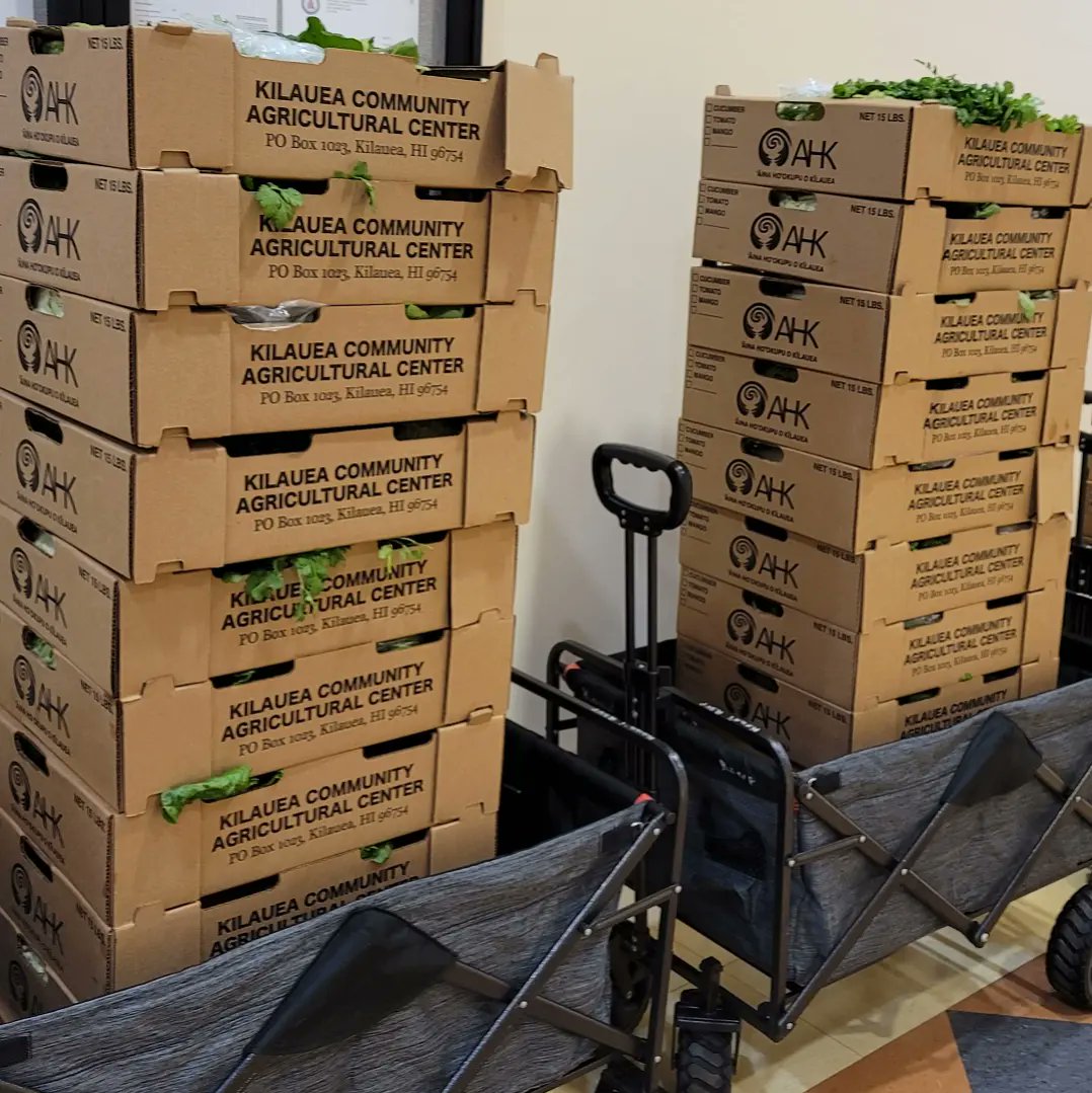 jilltokuda's tweet photo. Ventured into #Pakala & #Kaumakani to help deliver #produceboxes from #kilaueacommunityagcenter through the #KauaiCounty Retired Senior Volunteer Program! What an amazing program that helps give our seniors the sustanance & socialization they need! #RSVP #giveback https://t.co/zE9sSsItpQ
