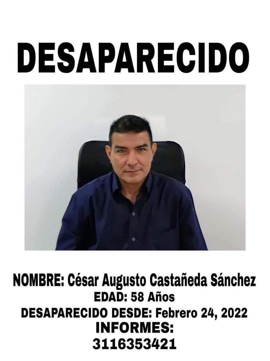 calioknoticias's tweet photo. PERSONA DESAPARECIDA ❗ https://t.co/QwuvGb8mnj