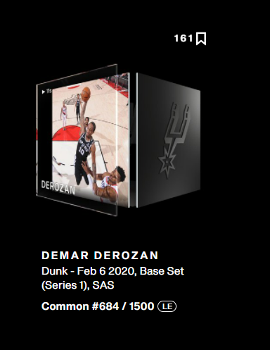 🏀@nbatopshot Giveaway🏀
Free Demar Derozan Series 1 684/1500 Moment
🎏 Follow Me
🎏 Retweet ♻️
🎏 Like ♥️
🎏 Comment your TS Account