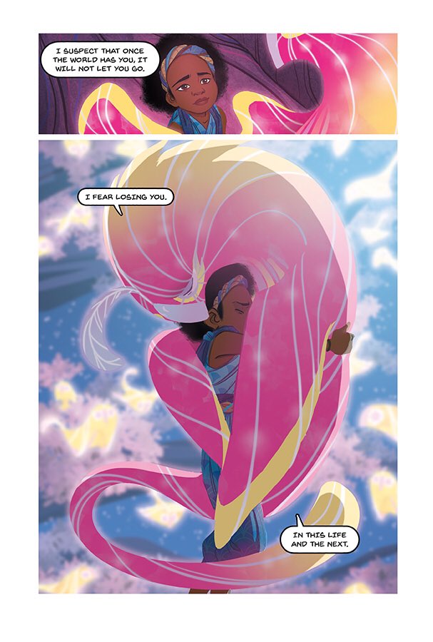 tenyais's tweet image. 🥳 WINGBEARER is coming out March 1st! 🥳 Wow, I had a blast illustrating this 204 pg behemoth graphic novel, written by the incredible @marjoriemliu ! Hope y’all grab a copy and enjoy! Link to purchase/pre-order in my bio! @AragiAuthors @QuillTreeBooks
