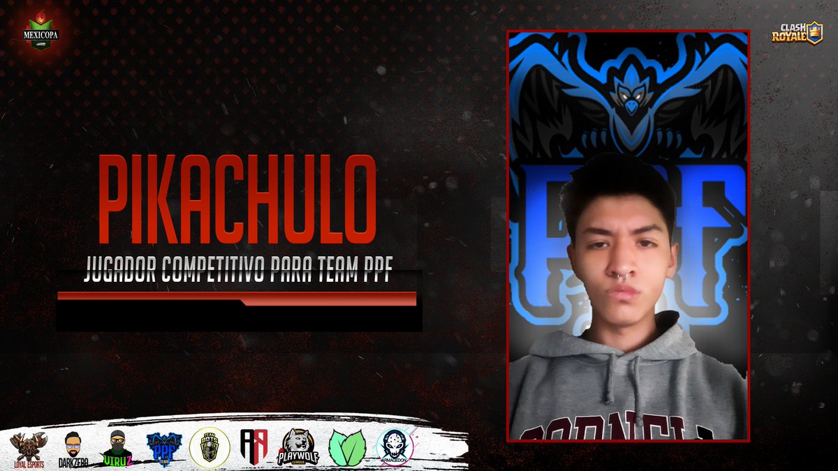 MexicopaCR (@mexicopacr) on Twitter photo 📌PRESENTACIONES
📍#75 #ClashRoyale #Mexicopa
🇲🇽 <a href="/Pikachulouwu/">𝓕♡𝓟𝓲𝓴𝓪𝓬𝓱𝓾𝓵𝓸</a> Jugador Revelación de la edición Anterior, pegandole a Grandes Nombres, Esperemos Verlo subir en el Ranking en esta edición.
Representa al Gran Equipo @JosLuis93540913 📌PRESENTACIONES
📍#75 #ClashRoyale #Mexicopa
🇲🇽 <a href="/Pikachulouwu/">𝓕♡𝓟𝓲𝓴𝓪𝓬𝓱𝓾𝓵𝓸</a> Jugador Revelación de la edición Anterior, pegandole a Grandes Nombres, Esperemos Verlo subir en el Ranking en esta edición.
Representa al Gran Equipo @JosLuis93540913