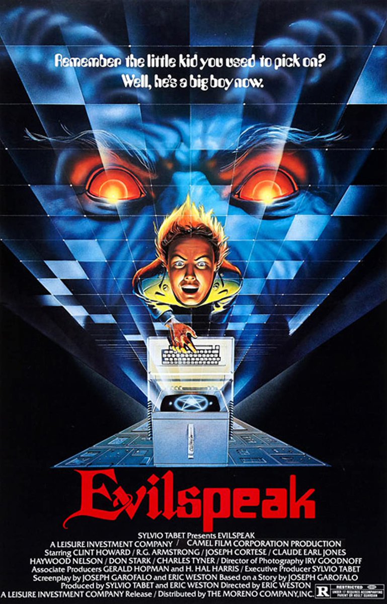 Released February 26, 1982(US).
#Evilspeak
#ClintHoward
#horror