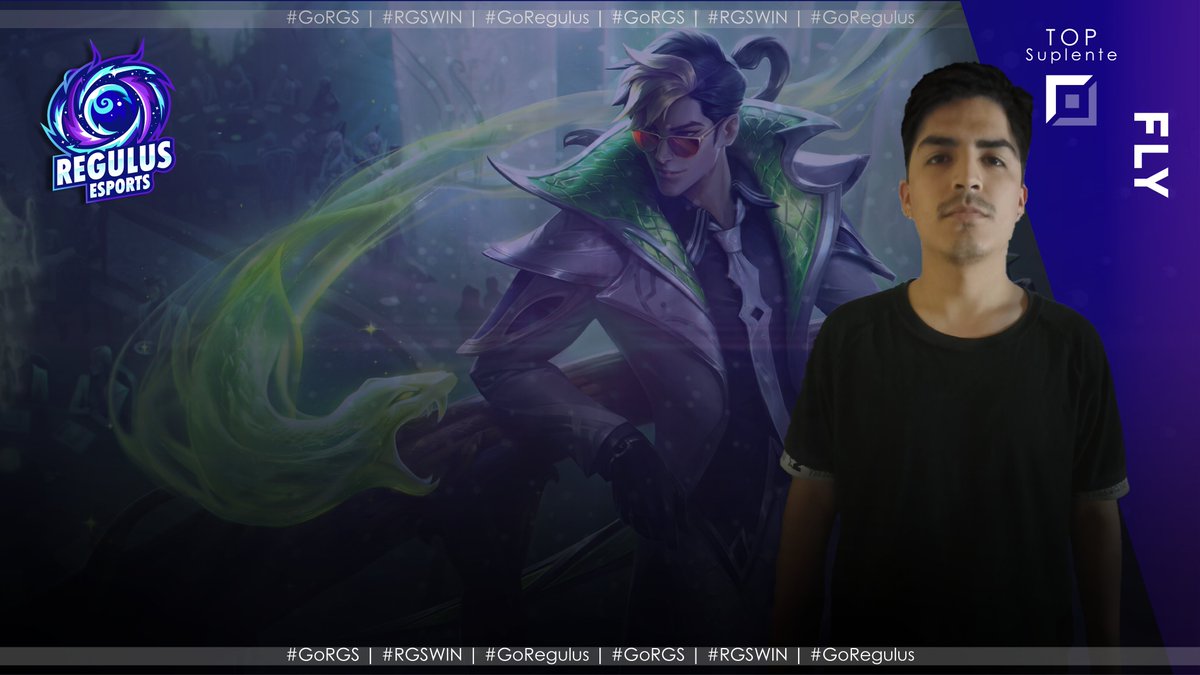 EsportsRegulus's tweet photo. ¡Como suplente de Top, presentando a Fly! https://t.co/0CCy8Z3nue