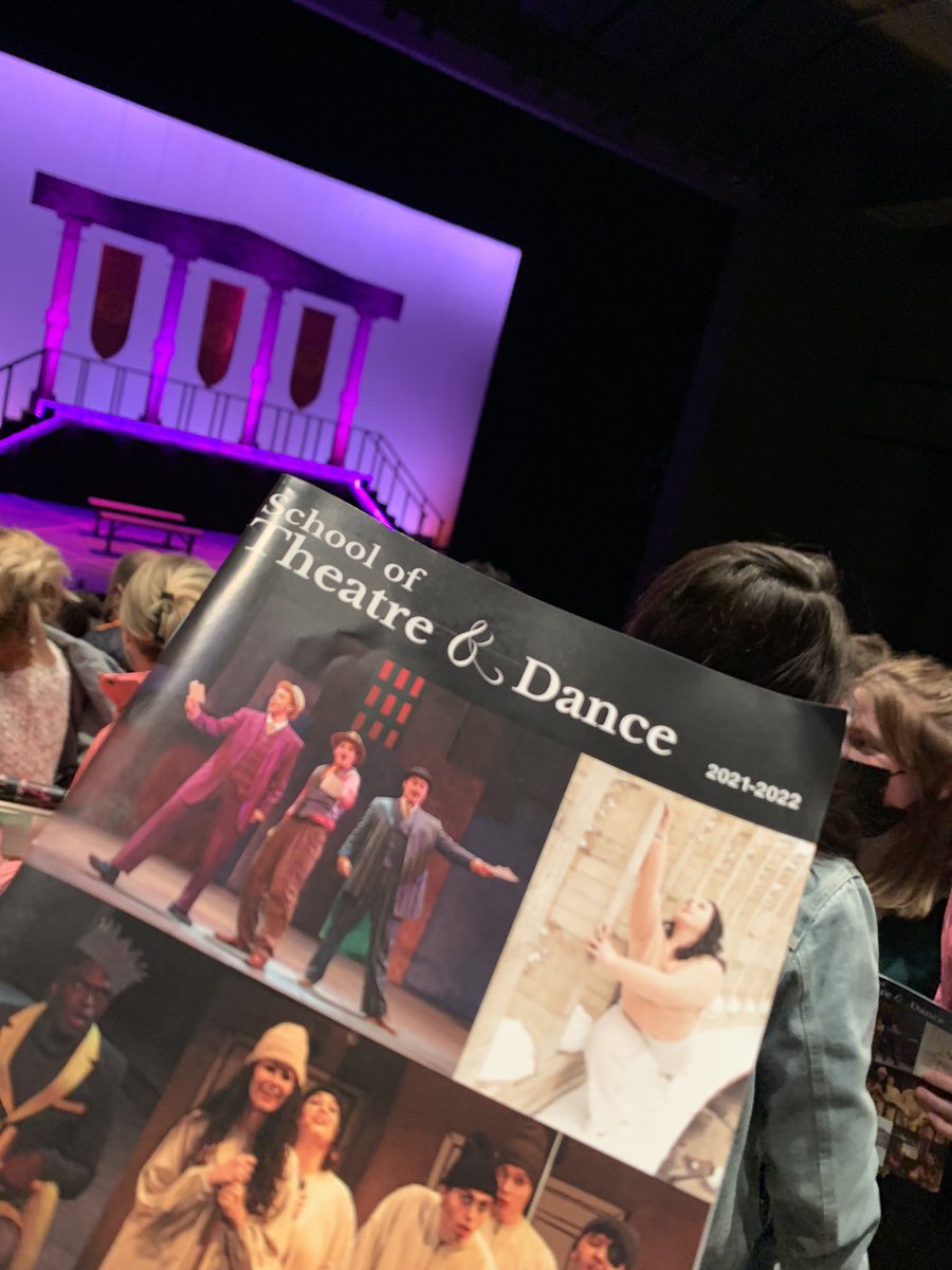 Opening night for <a href="/ISUTheatre/">ISU Theatre & Dance</a>’s Legally Blonde! Great performance, loved every minute of it. 🤍