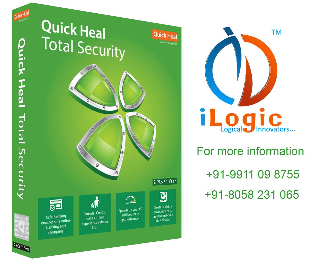 ilogicinfotech's tweet image. #QuickHeal
#Antivirus