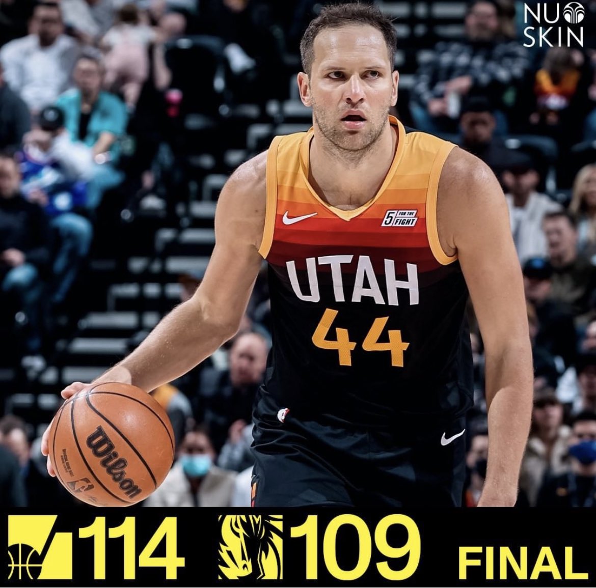 jardinizquierdo's tweet photo. #NBATwitter #NBA75

🏀LOS #JAZZ RETOMAN EL PARTIDO PARA LA VICTORIA🏀

🔥Después de un mal primer tiempo los #TakeNote remontan y ganan 114-109 a los #MFFL con un buen partido de #DonovanMitchell con 33 puntos.🔥 https://t.co/SKZzNdXtD5