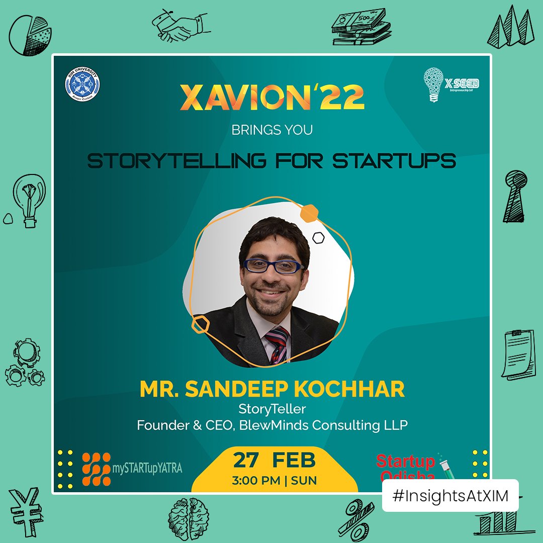 ximb_official's tweet photo. XIM is proud to present to you #XAVION’22, a 2 day flagship event of @XSEED_XIMB , the entrepreneurship cell of XIMB. It will nurture &amp; promote the spirit of entrepreneurship. The speakers will inspire holistic discussion around "Start-ups: Driving the Indian Economy” (Part 2/2) https://t.co/qYRJmL8cVc