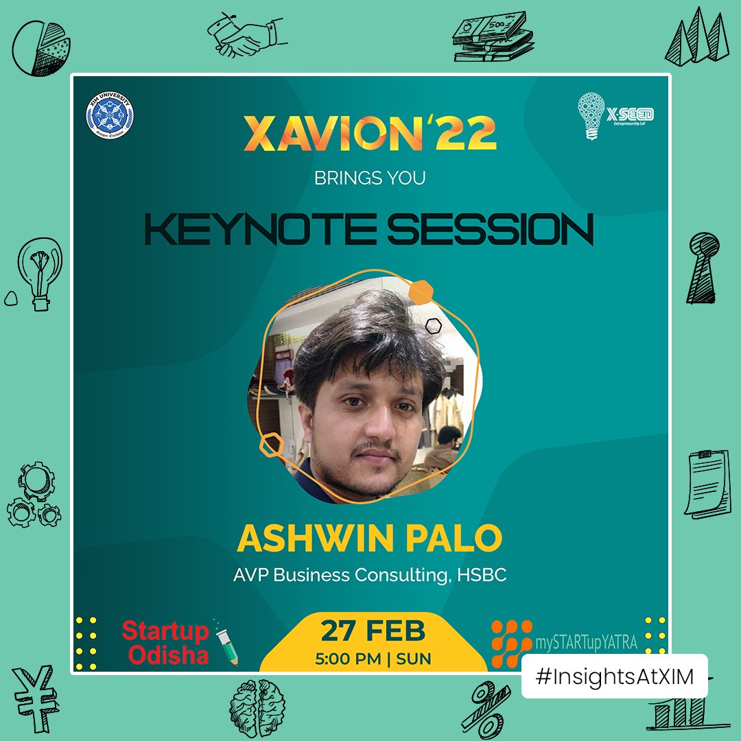 ximb_official's tweet photo. XIM is proud to present to you #XAVION’22, a 2 day flagship event of @XSEED_XIMB , the entrepreneurship cell of XIMB. It will nurture &amp; promote the spirit of entrepreneurship. The speakers will inspire holistic discussion around "Start-ups: Driving the Indian Economy” (Part 2/2) https://t.co/qYRJmL8cVc