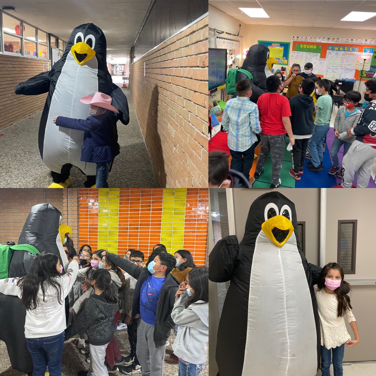 WorshamES_AISD's tweet image. Guess who came to visit us today! 👀 Yes, it&apos;s JiJi 🐧 from @STMath! 🧡💚💙 Our problem-solvers were so excited and promised to continue working on their journey by completing levels to earn 🧩! 🤓 #STMath #MathMINDs #ACELevelUp #WildcatPride #AldineForward #GameOn 🦅•🦚•🦁•🐘