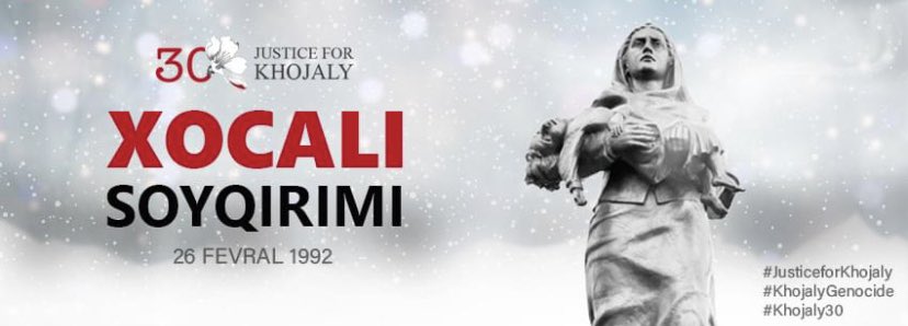officialmys's tweet photo. Gənclər sosial şəbəkə platformalarında “Xocalıya Ədalət” kampaniyasına dəstək fəaliyyətlərinə dəvət olunurlar.
Ətraflı: https://t.co/OTINpja9gD
#Khocaly #Genocide #JusticeforKhocaly #Khocaly30
#MysAz #MysGovAz #GənclərvəİdmanNazirliyi https://t.co/41CBoEQufA