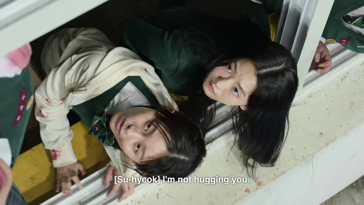 ame mucho estos dúos la linda amistad que se creo entre onjo × namra al final y cheongsan × suhyeok siempre fueron tremendo duo me encantaban sus escenas juntos los re shippeaba 

#AllOfUsAreDead