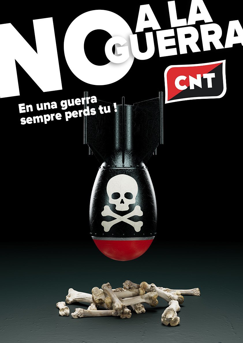INTERNACIONALISMO | Gane quien gane, tú pierdes #Noalaguerra #NoALaGuerraEnUcrania 

Segunda declaración de CNT contra la guerra en Ucrania y el militarismo
cnt.es/noticias/gane-…