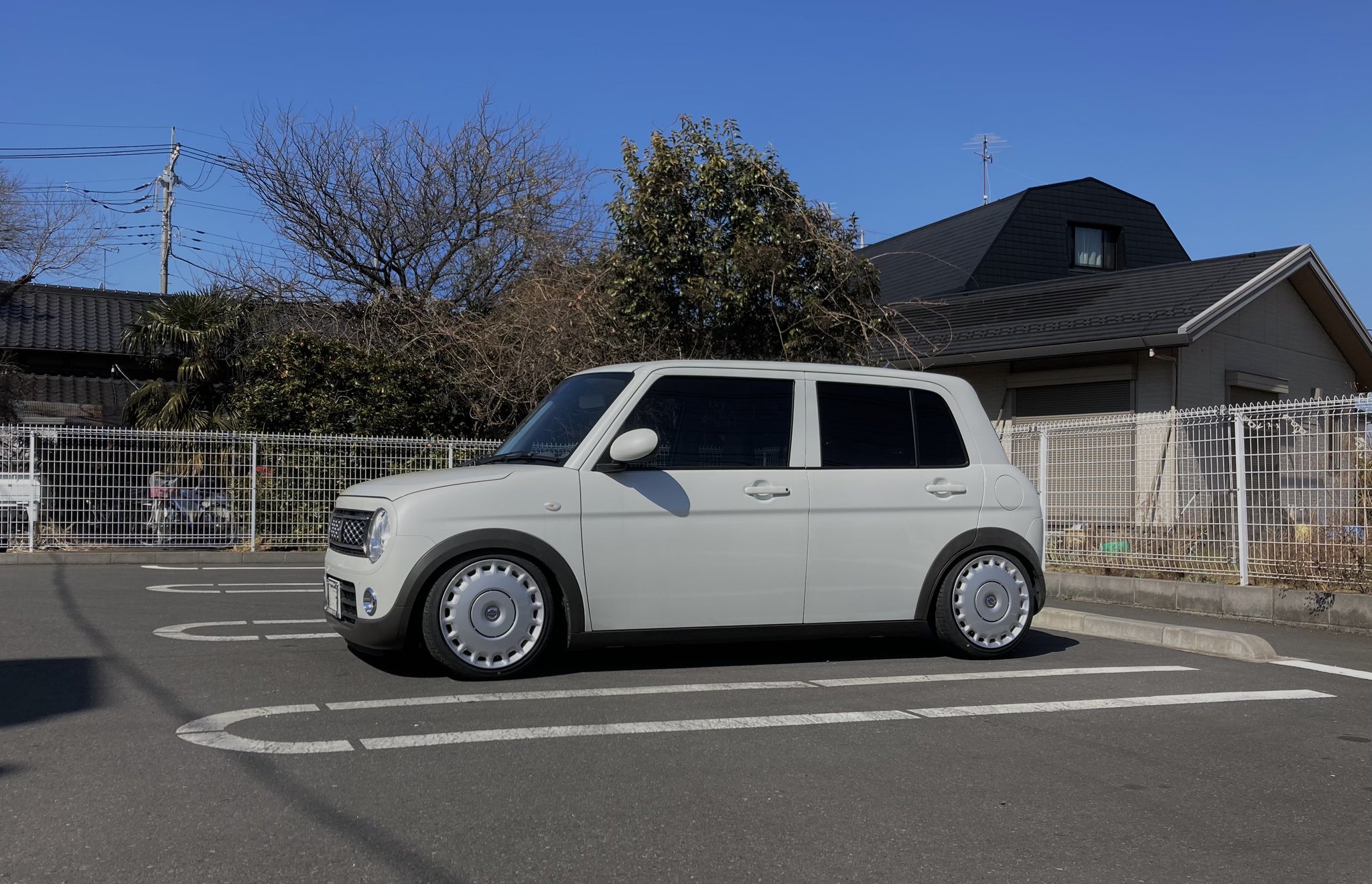 キューブ純正ホイール軽流用旧車鉄チンスチール