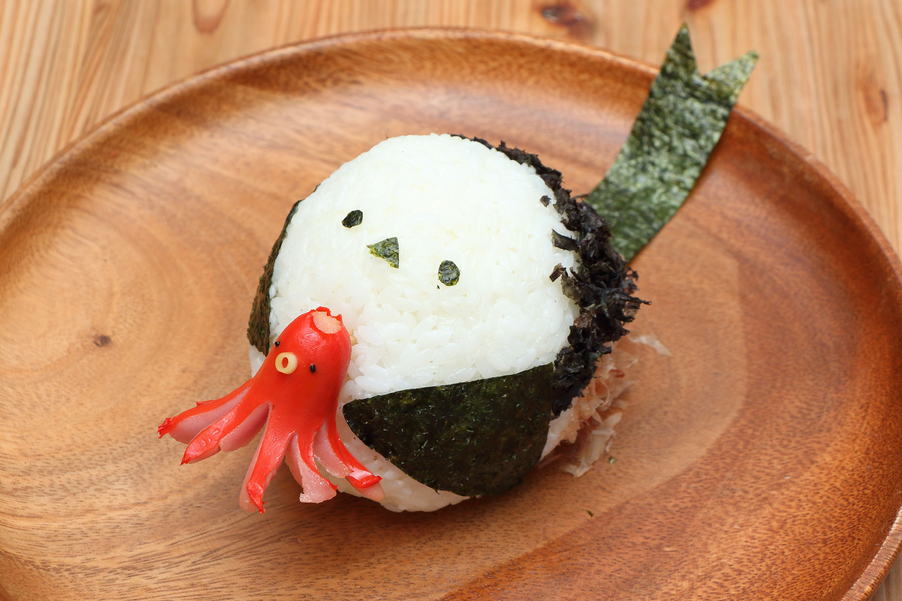 シマナガエのタコ焼？！タコさん付き