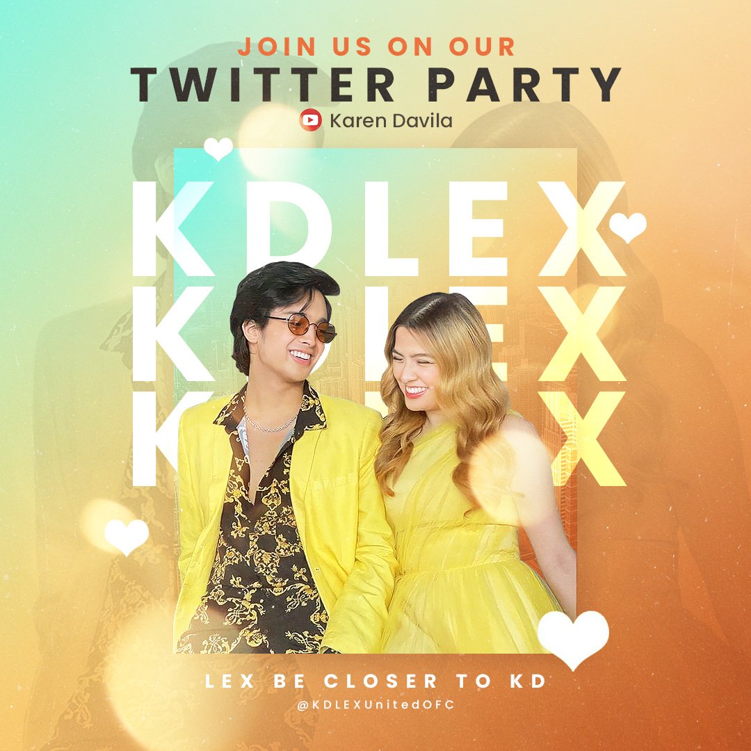 kluofc_'s tweet photo. Join us on our Twitter Party everyone, in line with Alexa's Exclusive Birthday Celebration with Karen Davila!

Spread the word and let's get to the trending list ASAP!

LEX BE CLOSER TO KD https://t.co/nkL57JUmSI