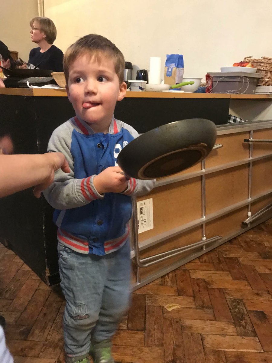 <a href="/claphammums/">ClaphamMums</a> <a href="/VillageLifeSW4/">Abbeville Life</a> <a href="/CoolClapham/">AbbevilleVillage</a> LAST CHANCE to stuff your face before #Lent. Join us on #ShroveTuesday <a href="/5pm/">5pm.co.uk</a> for a celebration of pancakes. We'll  flipping &amp; eating a large quantity of #pancakes &amp; would love you to join us.Prize for the most flips in 1 minute.#PancakeDay