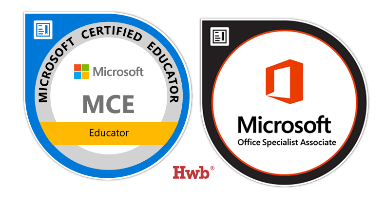 📢Teachers!Make the most of some of the amazing <a href="/MSEducationUK/">Microsoft Education UK</a> tools in <a href="/HwbNews/">Hwb</a> with free training and exams/certifications!

Microsoft Office Specialist (MOS) course
👉ow.ly/hCY350HZXSM

Microsoft Certified Educator course
👉ow.ly/ZMBk50HZXSN