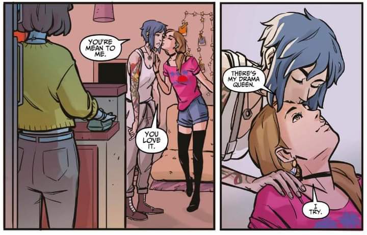 #comics #LifeisStrange #chloeprice #rachelamber #loveislove