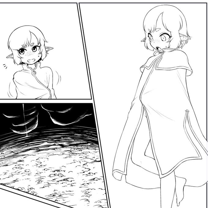 裸マントはえっち…… 