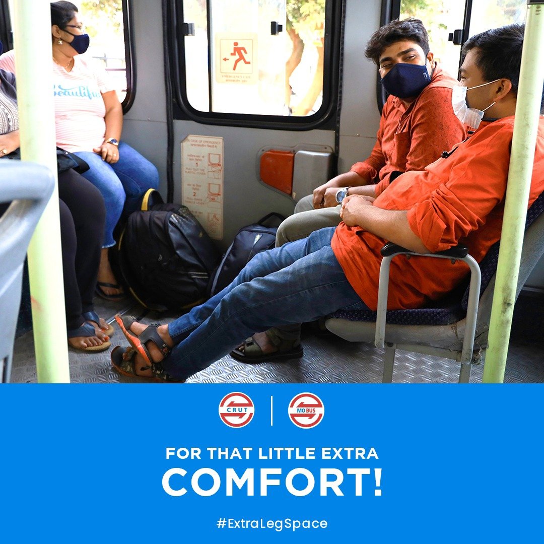 CRUT_BBSR's tweet photo. A little extra leg space for your long journey, so that you can relax and enjoy your ride to the destination. Your comfort is our priority.
#MoBusForBetterYou
#ExtraLegSpace
#ComfortableCommute
#hoponamobus https://t.co/nQQeOu9ysU