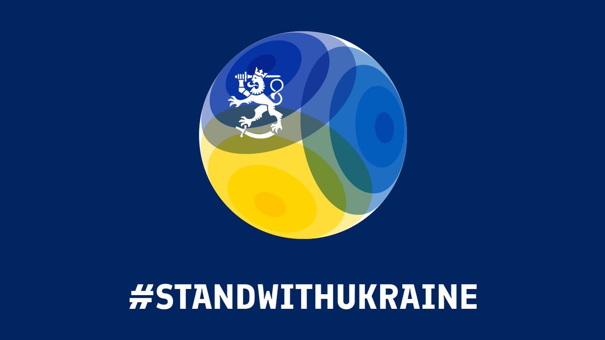 Today we celebrate 30 years of diplomatic relations between #Finland 🇫🇮 and #Ukraine 🇺🇦 

Finland’s support to Ukraine´s sovereignty and territorial integrity is firm. 

Wishing courage and strength to the leaders and the people of Ukraine during this difficult time.