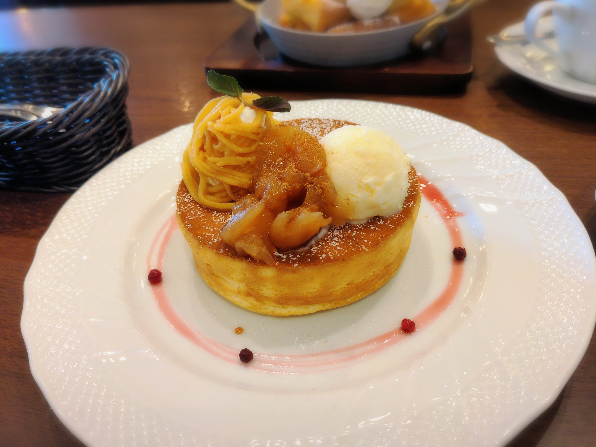 モバpダイヤリー22 02 26 星乃珈琲店のスフレパンケーキは鬼のように美味い モバpレポート