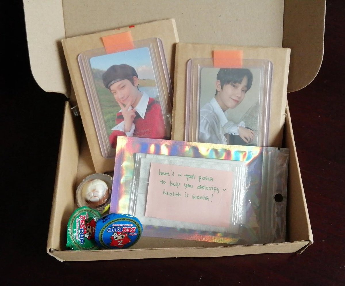 abcsshgdm's tweet photo. ๊ฐ๐: @712mails ๊ฑ
Hii, sunoo pcs arrived just in time to save this day, indeed a happy mail :'> twas a great timing, tysm for packing it securely & for the freebies, it made me happy. till our next transaction ๐ #tyeloise https://t.co/L1Qaf24UAS