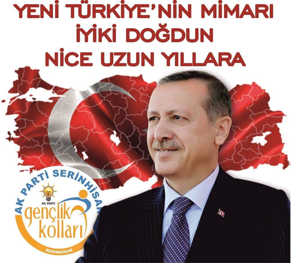 serakgnc's tweet photo. Bu karışık   düzende önce “milletim” diyen, her zaman devletinin ve milletinin çıkarlarını koruyan büyük lider! İyiki doğdunuz @RTErdogan
Allah sizi başımızdan eksik etmesin
#İyikiDoğdunREİS
#İyikiDoğdunMilletinAdamı 
#CumhurunReisi68Yaşında https://t.co/foYXXNwegq