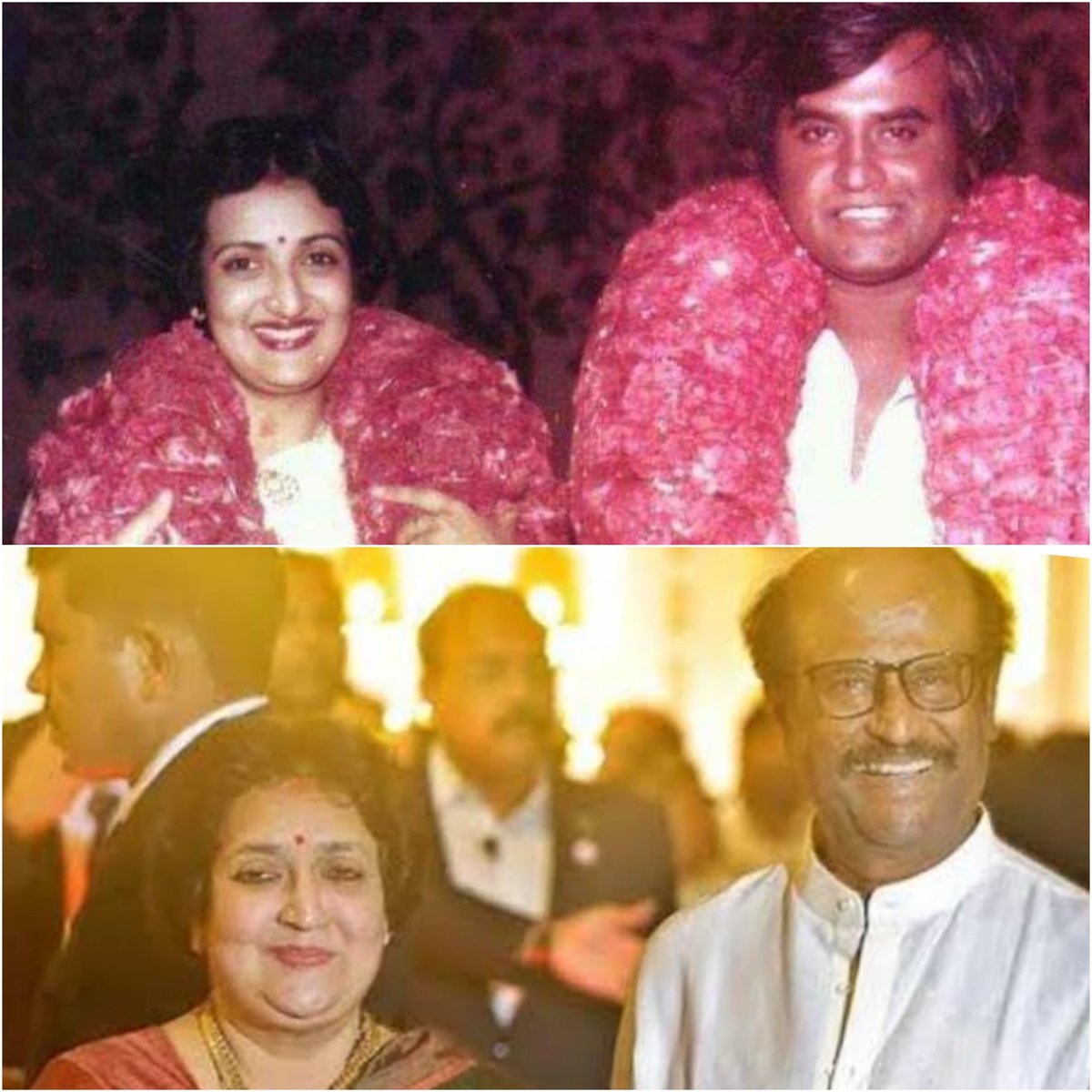 Happy wedding anniversary to the evergreen couple superstar #Rajinikanth & #LathaRajinikanth.