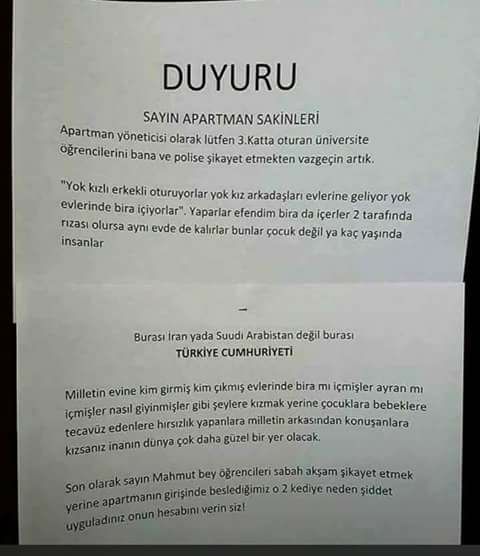 Ülkeyi yönetecek adamı apartman yöneticisi yapmışlar.