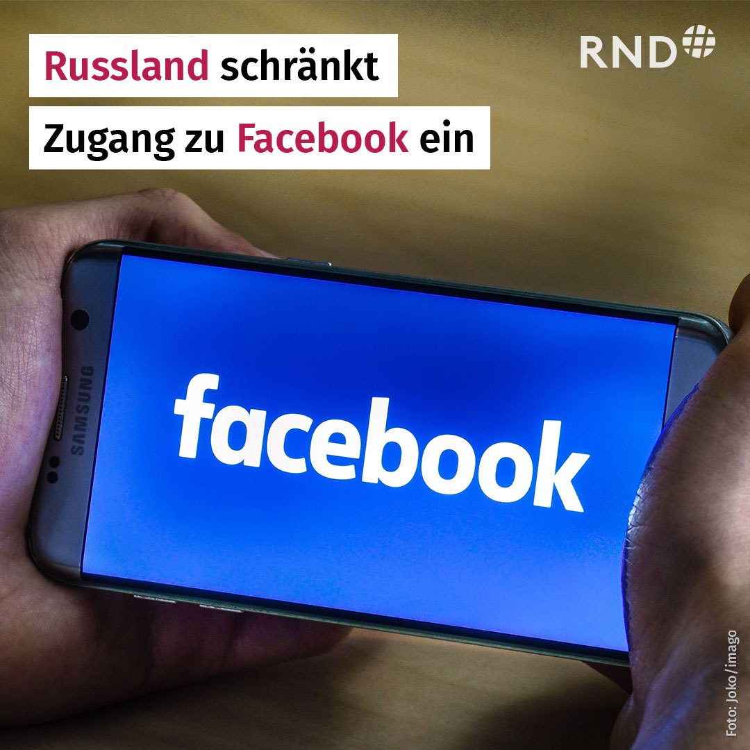 Facebook hatte zuvor russische Medien auf der Plattform eingeschränkt. Alle Infos: bit.ly/3IAQPQw #russland #ukraine