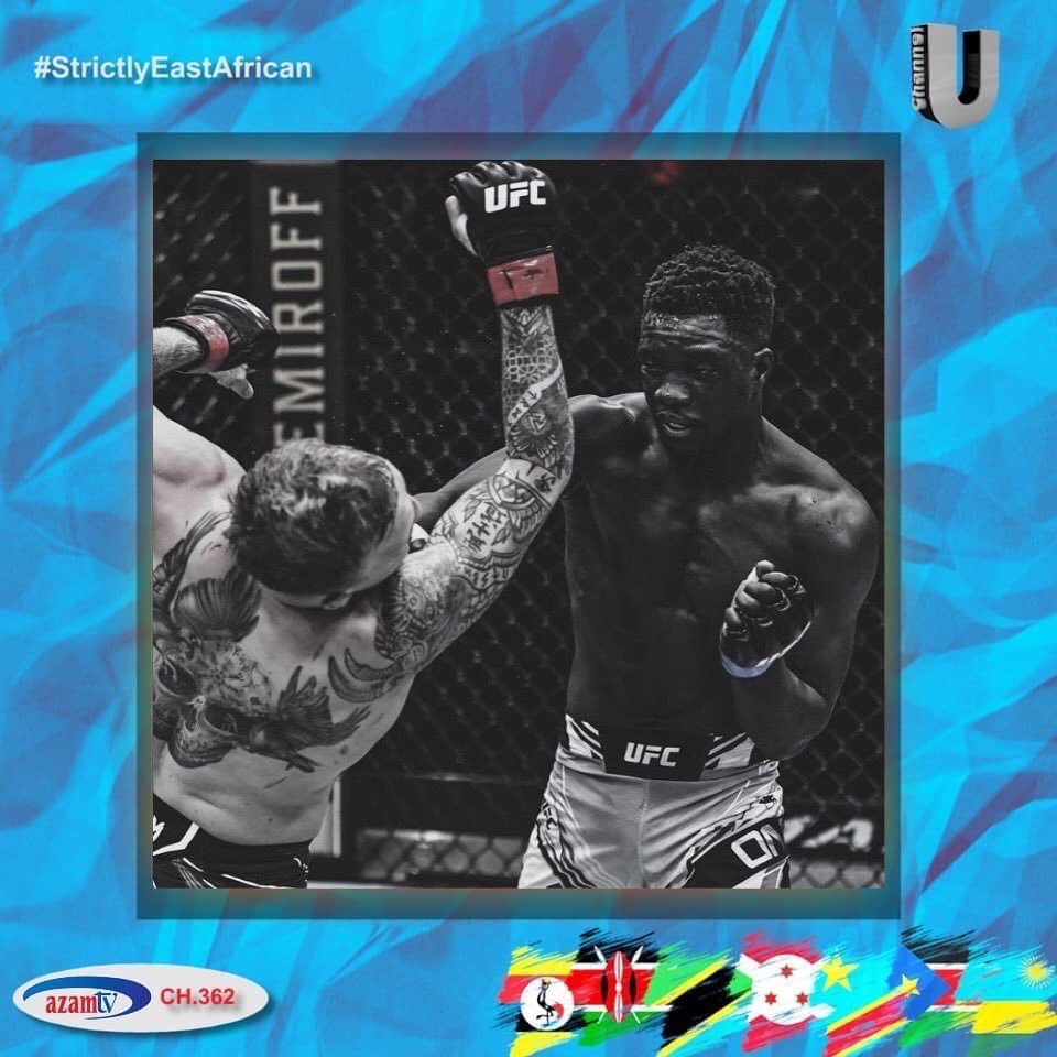 S2N_ENT's tweet photo. Salute to Uganda’s @DavidOnama145 who recorded his first @ufc victory against Gabriel Benitez!
@DavidOnama145 onwards and upwards, East Africa is behind you 🇺🇬🇺🇬🇺🇬🇺🇬
@azamtvtz @azamtvug @azamtvRw
#ChannelUNews #StrictlyEastAfrican https://t.co/RHEfHvQpPC