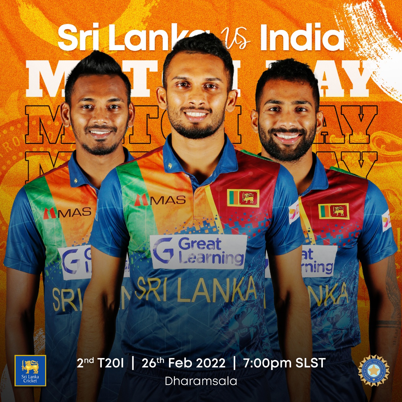 Sri Lanka Cricket 🇱🇰 on X: Tonight, it's a must-win game for 🇱🇰! 🆚  India #INDvSL 🏟 Dharamsala 🕖 7:00pm 📺 ITN, Star Sports Networks Good  luck, boys 👍  / X