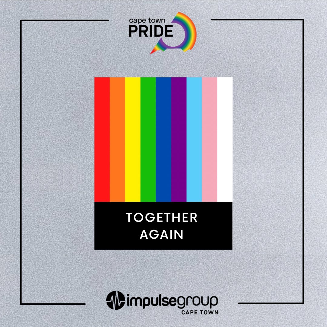 The day has finally come. Let's get ✨TOGETHER AGAIN✨

#ShamelesslyEnough #ImpulseCapeTown #ImpulseCares #CapeTownPride #CapeTownPrideFestival #CapeTownPride2022 #Shameless