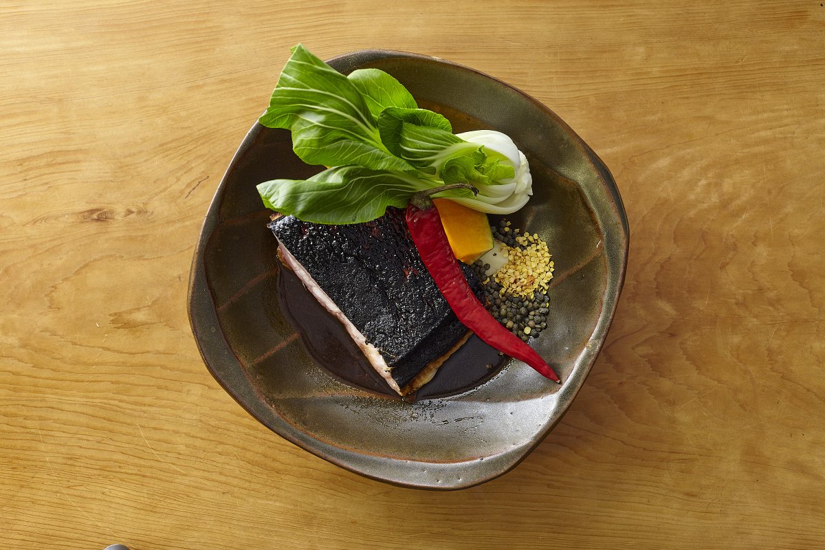 fiery burn pork belly( sugar burn calamelized)