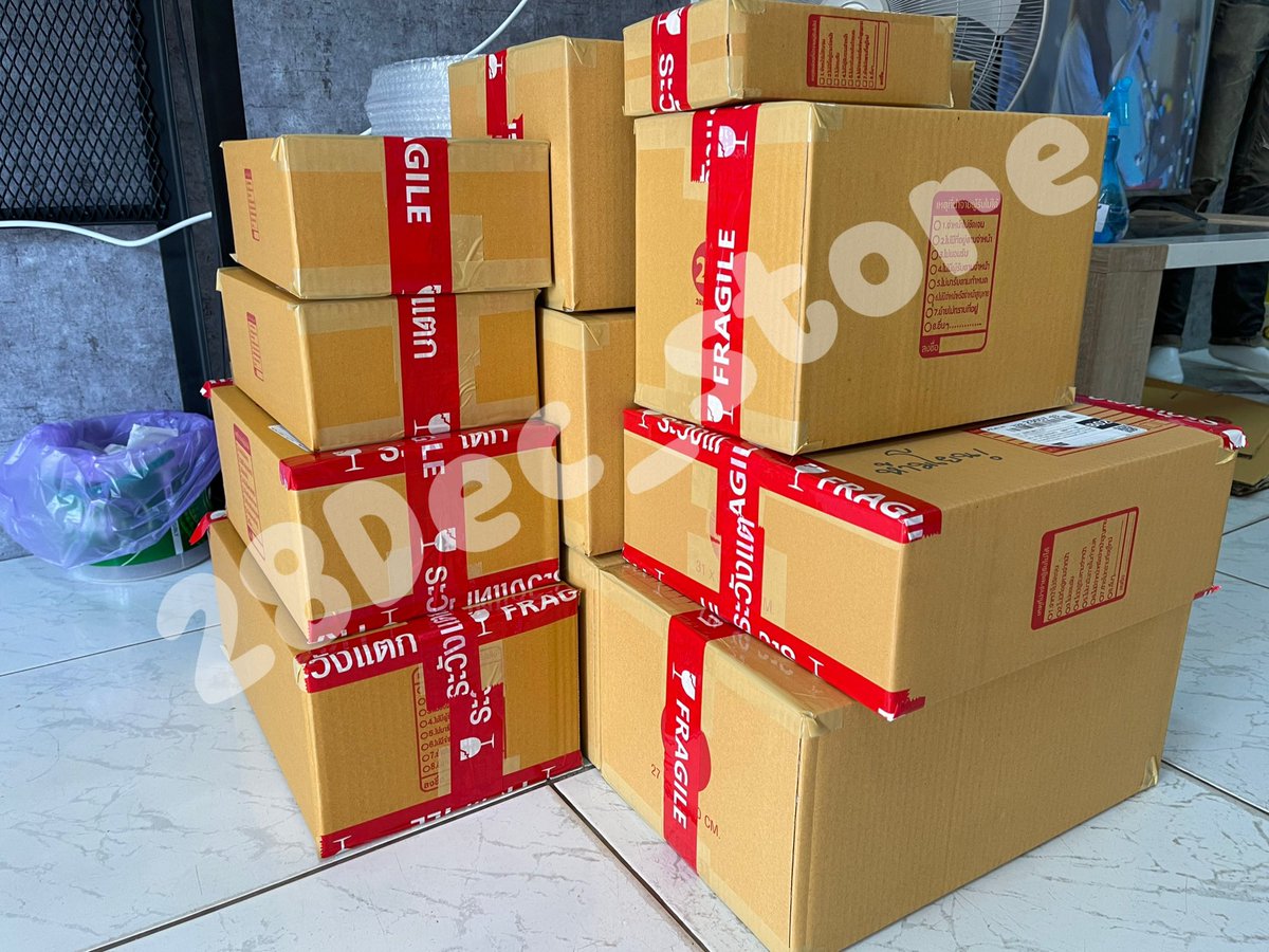 28Dec_store's tweet photo. ส่งของพรีออเดอร์เรียบร้อยแล้วนะคะ 😊 สินค้าที่เหลือหรือที่ยังไม่ชำระทางร้านจะจัดส่งให้ในวันถัดไปค่ะ
Tracking no. 26/02/2022
FLASH EXPRESS
https://t.co/4zbudLVUsY
#28Dectracking https://t.co/DzRFZEyfq2