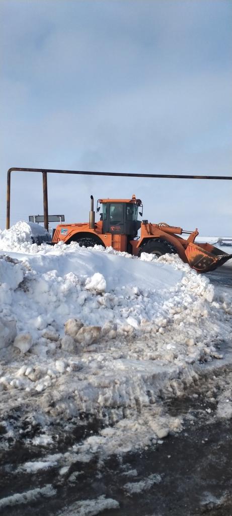 Расчистка обочины на автодороге Сергиевск - Челно-Вершины - Кошки