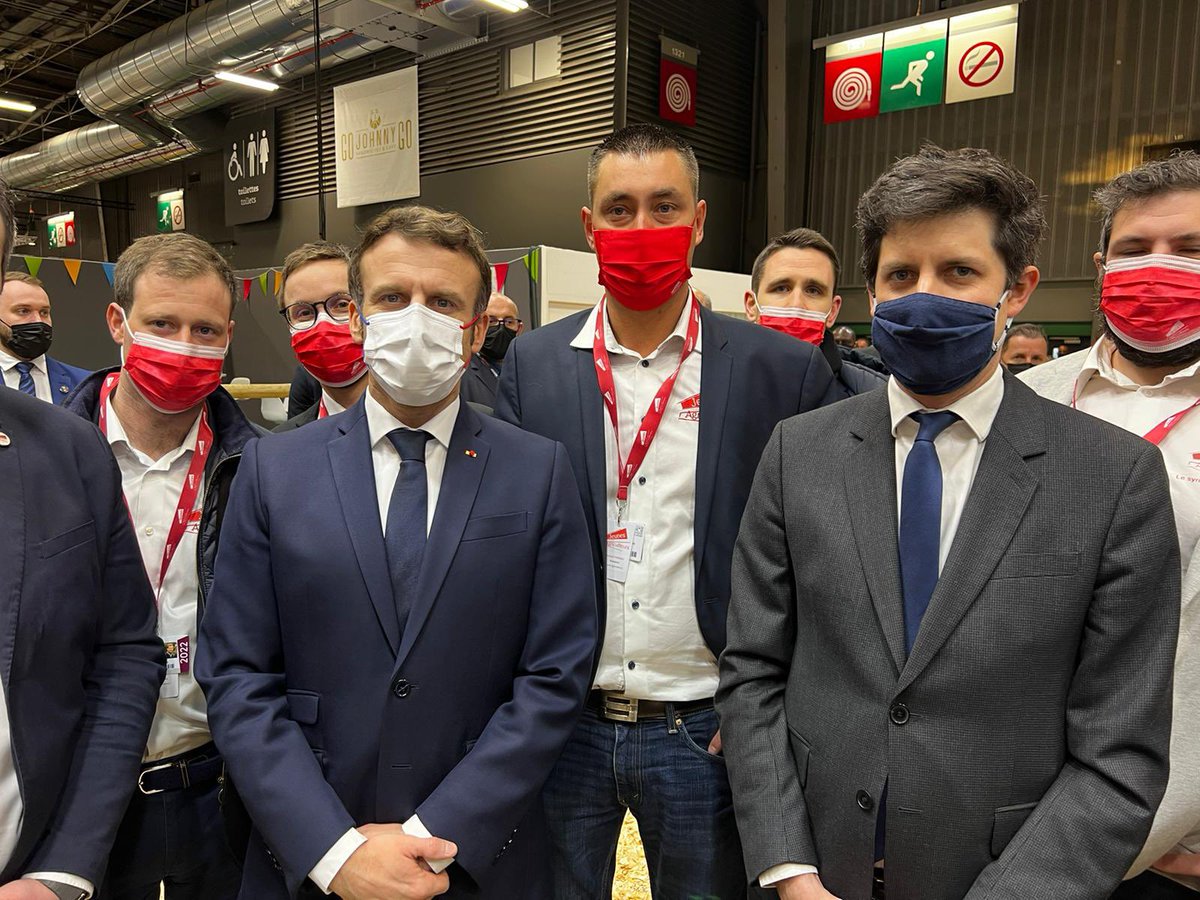 « L’installation sera le juge de paix de notre souveraineté alimentaire »  <a href="/vandaele_sa/">Samuel Vandaele</a> 
Nous avons pu rappeler à <a href="/EmmanuelMacron/">Emmanuel Macron</a> l’importance de porter une loi d’avenir pour l’agriculture française et le renouvellement des générations