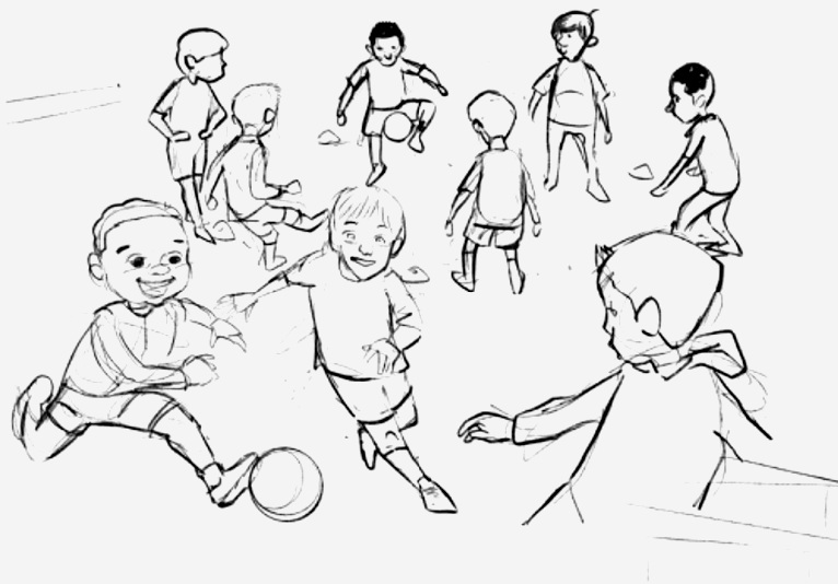 WilsonEtimPub's tweet photo. Watching the story come to life in early sketches is SO exciting!

#ChildrensBooks #readtothem #diversitybooksforkids #RepresentationMatters #beautifulchildrensbooks #beautifulkidsbooks #teachthemyoung #sketches https://t.co/vl0DQWfDBn
