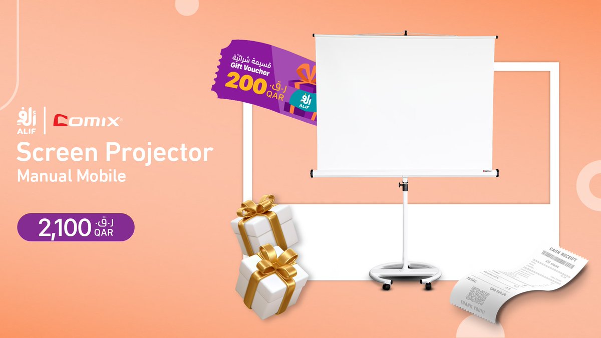 alifstoresqa's tweet image. Buy the spectacular functioning screen projector as it serves all purposes. 

GET IT NOW 💻🛒

bit.ly/3JxRfr7
 
#ALIFStores #ScreenProjector