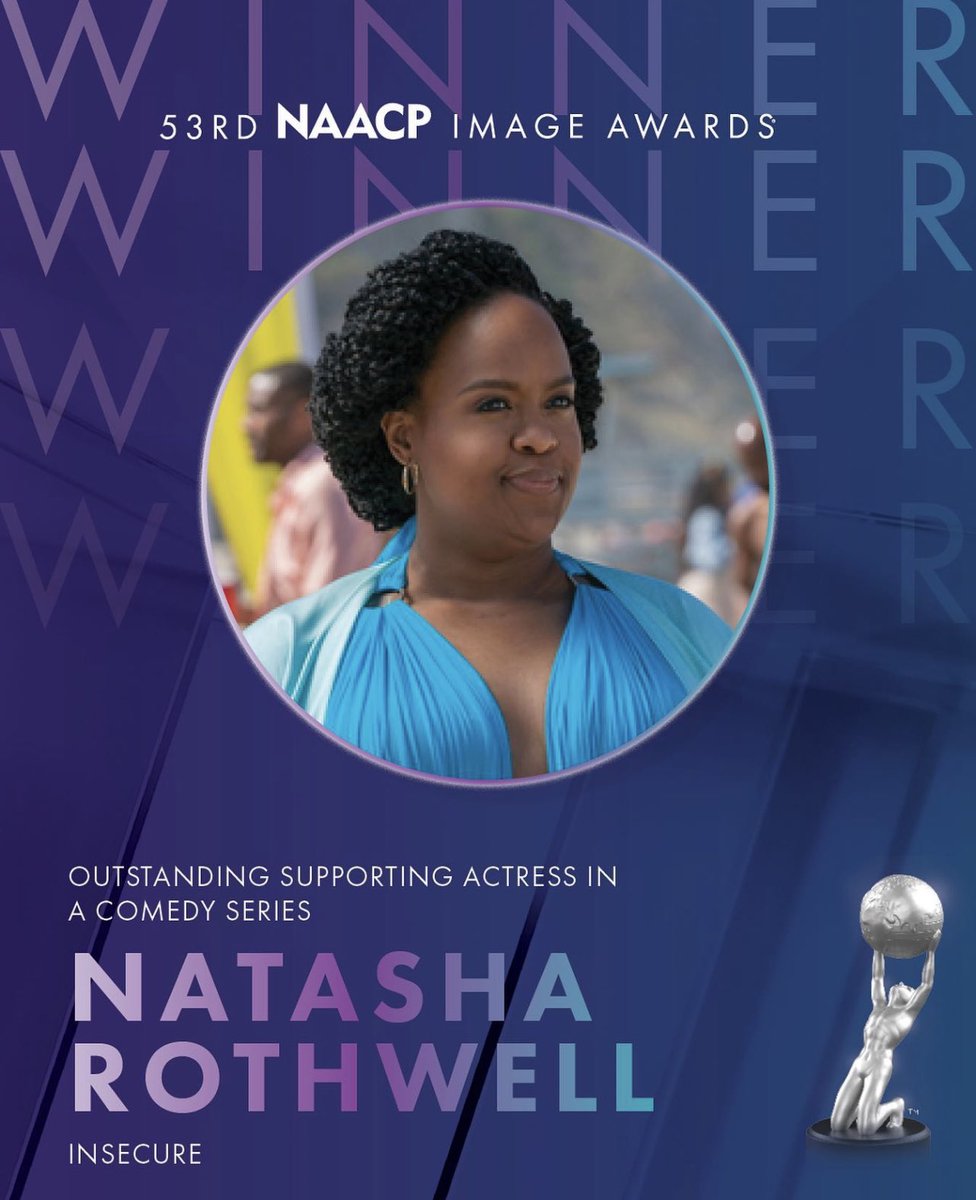 Natasha Rothwell (@natasharothwell) on Twitter photo I’m still in London and I just woke up to this news!  I’m fully weeping! 
Thank you @naacpimageawards for the recognition and to <a href="/issarae/">Taniah Rucker</a>, @the_a_prentice, <a href="/nortivarg/">Amy Gravitt</a> and the entire <a href="/insecurehbo/">insecurehbo</a> family for giving me the gift of Kelli. She’s changed my life. 
MY HEART IS FULL.🙏🏾 I’m still in London and I just woke up to this news!  I’m fully weeping! 
Thank you @naacpimageawards for the recognition and to <a href="/issarae/">Taniah Rucker</a>, @the_a_prentice, <a href="/nortivarg/">Amy Gravitt</a> and the entire <a href="/insecurehbo/">insecurehbo</a> family for giving me the gift of Kelli. She’s changed my life. 
MY HEART IS FULL.🙏🏾