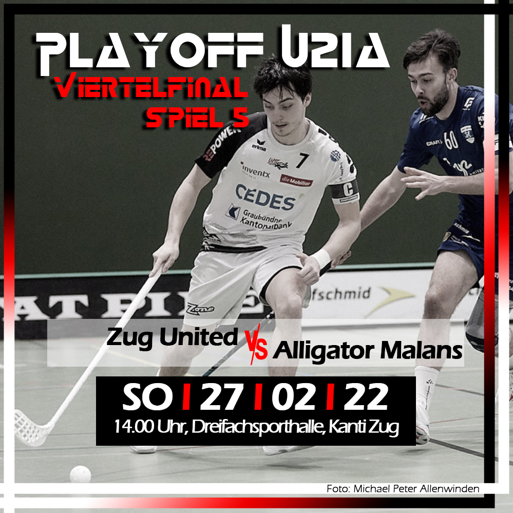 👉 Theodor Jonsson  freut sich auf das entscheidende Viertelfinal Spiel gegen Zug United.

Unterstütze unser Team in Zug. Die Jungs freuen sich auf viele Alligator-Fans in Rot-Schwarz! 🔴⚫️

#wearefamily💪🐊